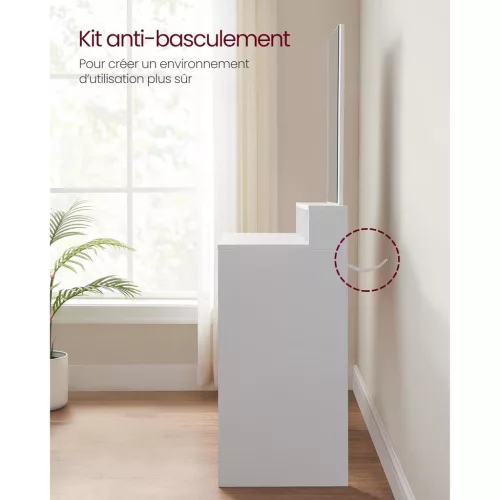 vasagle-masa-de-toaleta-masa-de-machiaj-cu-oglinda-si-sertare-alb-80x40x140cm