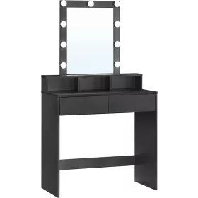 vasagle-masa-de-toaleta-masa-de-machiaj-cu-sertare-si-oglinda-cu-lumini-led-negru