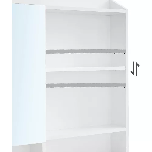 vasagle-masa-de-toaleta-masa-de-toaleta-cu-oglinda-si-sertare-alb-70x40x136cm