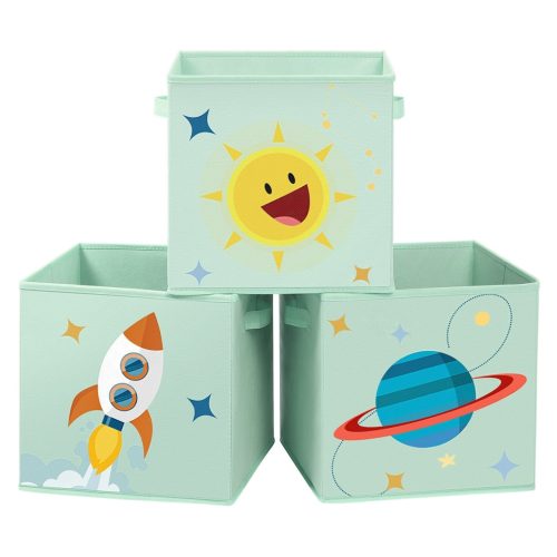 songmics-cutii-textil-de-depozitare-3buc-tema-spatiului-pentru-camera-copiilor-verde