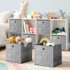 songmics-cosuri-de-depozitare-pliabile-6buc-gri-30x30x30cm