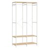 songmics-cuier-dulap-deschis-rafturi-bej-si-lemn-94x40x180cm