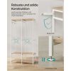 songmics-cuier-dulap-deschis-rafturi-bej-si-lemn-94x40x180cm