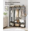 songmics-cuier-dulap-deschis-cu-rafturi-negru-141x40x180cm