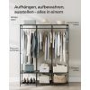 songmics-cuier-dulap-deschis-cu-rafturi-negru-141x40x180cm