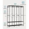 songmics-cuier-dulap-deschis-cu-rafturi-negru-141x40x180cm