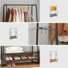 vasagle-suport-pentru-paltoane-rochii-si-incaltaminte-negru-100x45x160cm