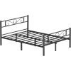 vasagle-cadru-de-pat-metalic-dublu-140x190-cm-negru