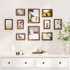songmics-set-rame-foto-10-bucati-mai-multe-dimensiuni-maro-rustic