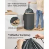 Coș de gunoi selectiv pentru sticle PET, 100L, gri