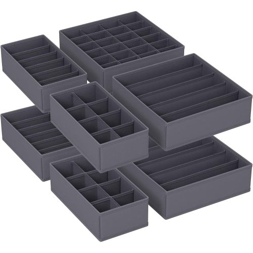 songmics-set-de-8-piese-organizator-sertar-din-material-textil-pentru-lenjerie-intima-gri