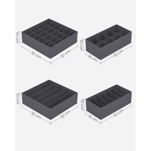 songmics-set-de-8-piese-organizator-sertar-din-material-textil-pentru-lenjerie-intima-gri