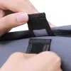 Dulap pentru pantofi, 10 niveluri, cu capac anti-praf, gri 88x28x160cm