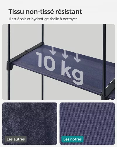 songmics-dulap-portabil-pentru-depozitare-haine-textil-albastru-140x43x174cm