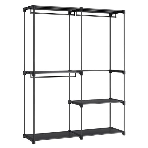 songmics-cuier-dulap-deschis-cu-rafturi-negru-138x43x182cm