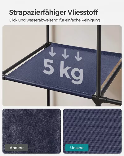 songmics-dulap-portabil-pentru-depozitare-haine-textil-albastru-88x45x168cm