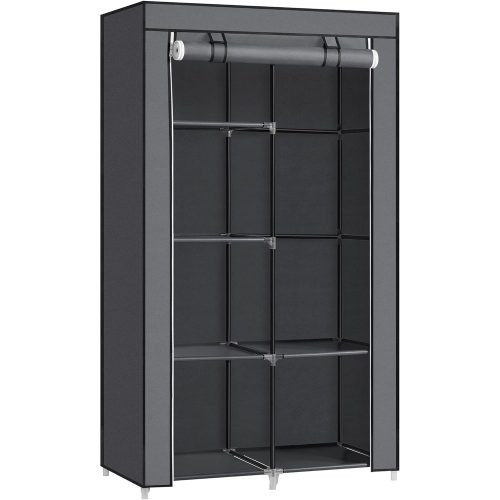 songmics-dulap-portabil-pentru-depozitare-haine-textil-gri-88x45x168cm