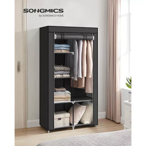 songmics-dulap-portabil-pentru-depozitare-haine-textil-negru-88x45x168cm