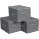 songmics-cutii-de-depozitare-pliabile-cu-fermoar-3buc-gri-40x30x25cm