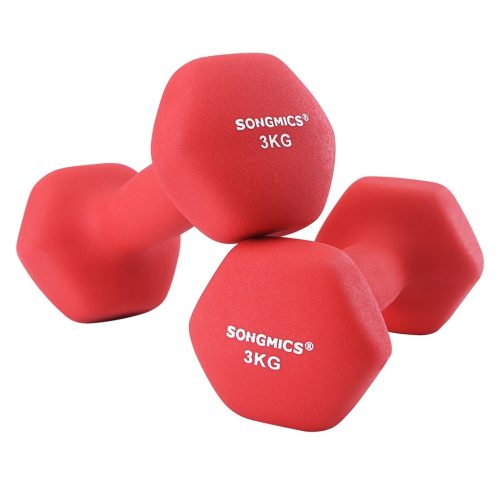songmics-set-manual-gantere-2-x-3-kg-rosu